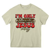 Mossy i'm only talking to jesus today christmas Heavy Core Tee - BarkalooDesign