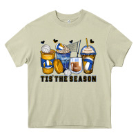 Mossy tis' the season volleyball coffee cups Heavy Core Tee - Zillion Design Studio