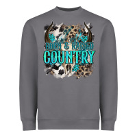 Storm born  raised country Heavyweight Sweatshirt - NancyCooperArtShop