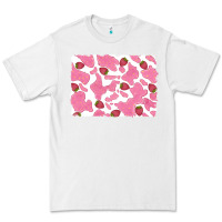 White distressed strawberry milkshake cowhide Premium Tee - RanaPortraitStore