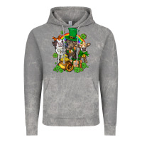Cloud Rock little cows and st patricks party Vintage Hoodie - AdoDesignShop