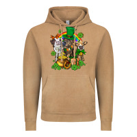 Vintage Camel little cows and st patricks party Vintage Hoodie - AdoDesignShop