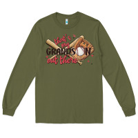 Army Green that's my grandson out there Long Sleeve Tee - MaliasSmallBusiness