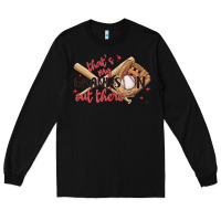 Black that's my grandson out there Long Sleeve Tee - MaliasSmallBusiness