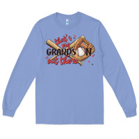 Colony Blue that's my grandson out there Long Sleeve Tee - MaliasSmallBusiness