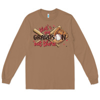 Toasted Coconut that's my grandson out there Long Sleeve Tee - MaliasSmallBusiness