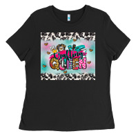 Black crafting queen Ladies Tee - Zillion Design Studio