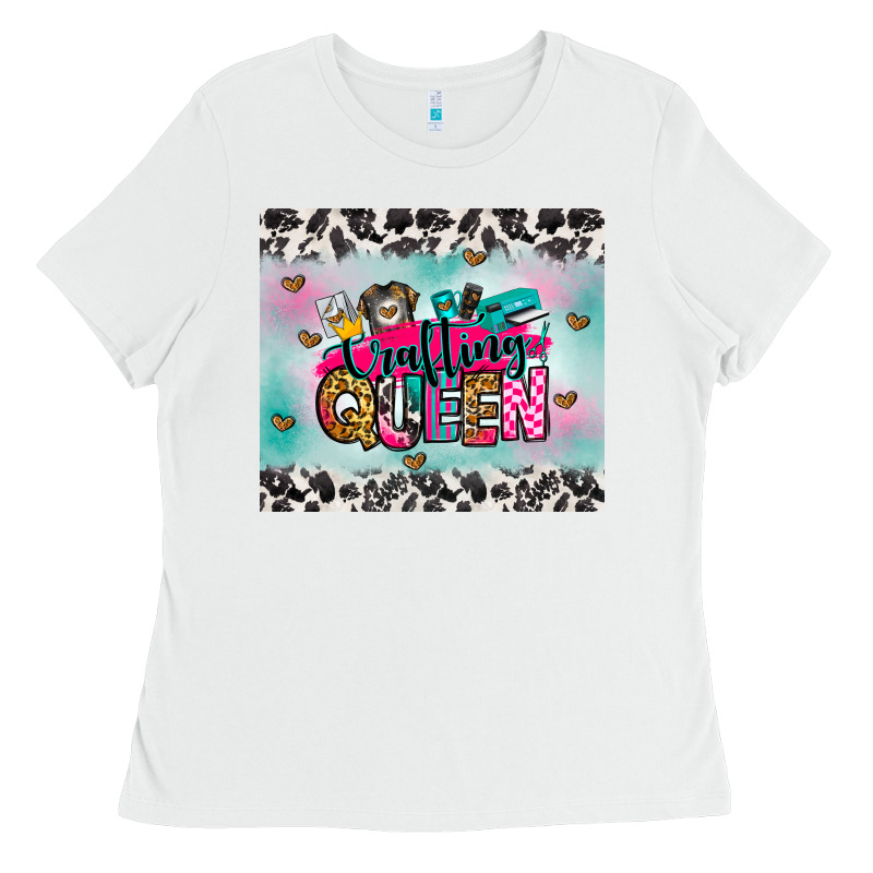 Crafting Queen Ladies Tee by Zillion Design Studio | Teevron