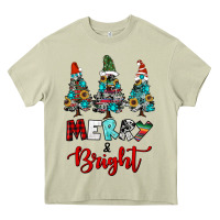 Mossy western trees merry and bright christmas Heavy Core Tee - RanaPortraitStore