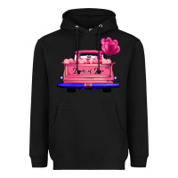 Black Loads Of Love Valentine's Day Truck Heavyweight Hoodie - Bettercallsaul