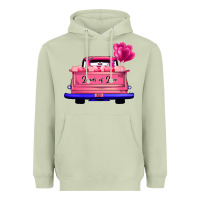 Matcha Loads Of Love Valentine's Day Truck Heavyweight Hoodie - Bettercallsaul