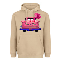 Loads Of Love Valentine's Day Truck Heavyweight Hoodie | Teevron