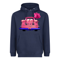 Navy Loads Of Love Valentine's Day Truck Heavyweight Hoodie - Bettercallsaul
