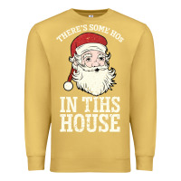 Antique Gold There's Some Ho Ho Ho's in this House Santa Claus Premium Sweatshirt - Bettercallsaul