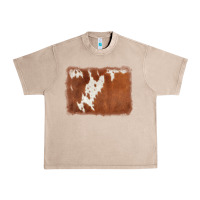 French Oak cowhide background Urban Heavy Tee - AdoDesignShop