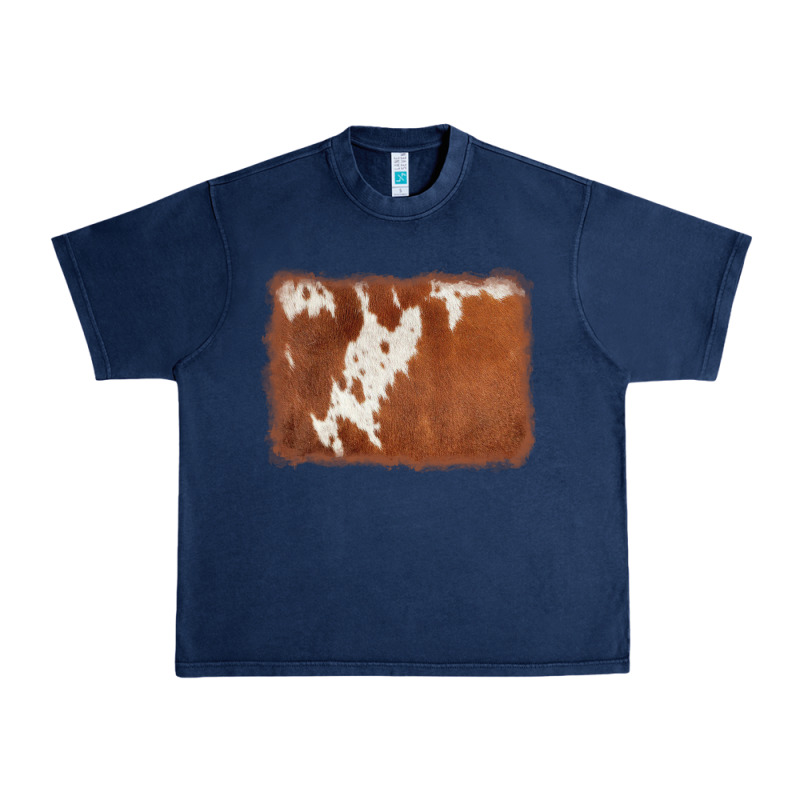 Cowhide Background Urban Heavy Tee by AdoDesignShop | Teevron