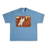 Pebble Blue cowhide background Urban Heavy Tee - AdoDesignShop