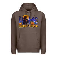 Coffee Home Sweet Home Premium Hoodie - texasbilliewilder