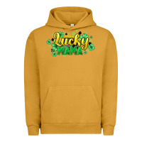 Pigment Peanut Butter Lucky mama mother's day Urban Hoodie - HowdyJamesFarm