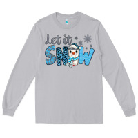 Moon Dust let it snow snowman coffee Long Sleeve Tee - JahusDesignShop