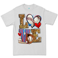 Dove Grey love baseball Premium Tee - Zillion Design Studio