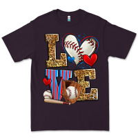 Plum love baseball Premium Tee - Zillion Design Studio