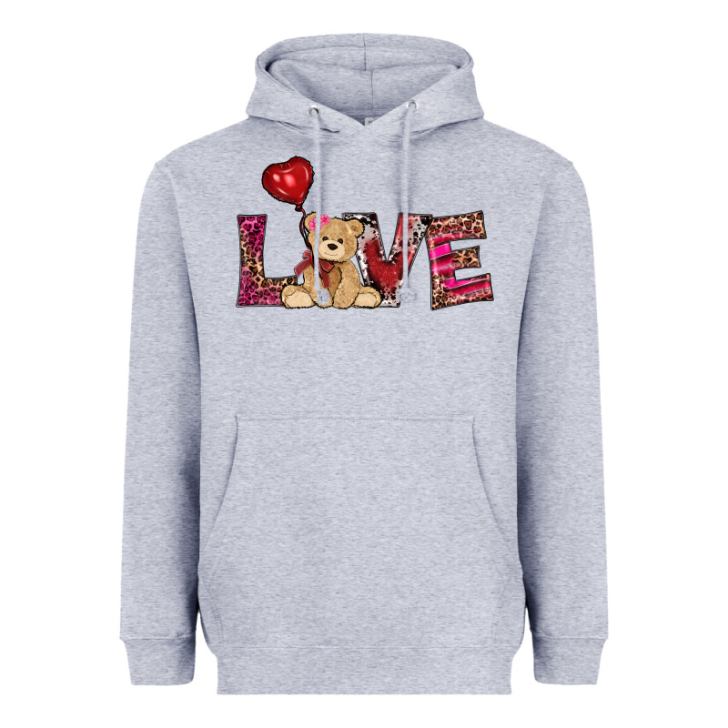 Valentine's Day Tedybear Love Heavyweight Hoodie by RanaPortraitStore | Teevron