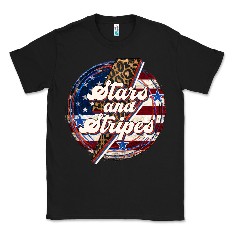 Western Stars And Stripes Classic Tee by LillyAllenDesigns | Teevron