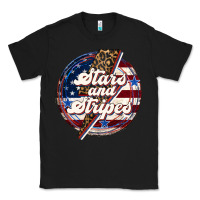 Black Western Stars and Stripes Classic Tee - LillyAllenDesigns