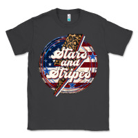 Smoke Western Stars and Stripes Classic Tee - LillyAllenDesigns