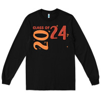 Black custom class of 2024 name of school font  super sn Long Sleeve Tee - MaliasSmallBusiness