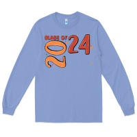 Colony Blue custom class of 2024 name of school font  super sn Long Sleeve Tee - MaliasSmallBusiness