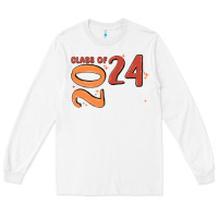 White custom class of 2024 name of school font  super sn Long Sleeve Tee - MaliasSmallBusiness