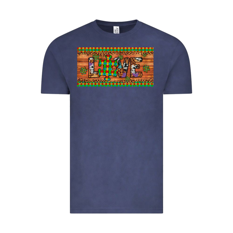 Love Autism Awareness License Plate Vintage Tee by Artiststas | Teevron