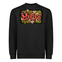 Black ladybug one background Heavyweight Sweatshirt - BarkalooDesign