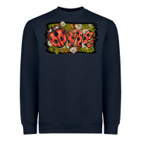 Navy ladybug one background Heavyweight Sweatshirt - BarkalooDesign