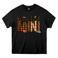 Black thankful mini Heavy Core Tee - texasbilliewilder
