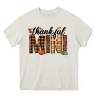 Cream thankful mini Heavy Core Tee - texasbilliewilder