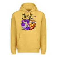 Antique Gold Sorta Sweet Sorta Spooky Premium Hoodie - texasbilliewilder