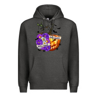 Charcoal Heather Sorta Sweet Sorta Spooky Premium Hoodie - texasbilliewilder