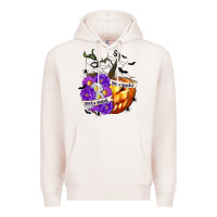 Pale Pink Sorta Sweet Sorta Spooky Premium Hoodie - texasbilliewilder