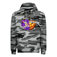Slate Camo Sorta Sweet Sorta Spooky Premium Hoodie - texasbilliewilder