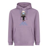 Lavender Bernie it's Cold Outside Heavyweight Hoodie - Bettercallsaul