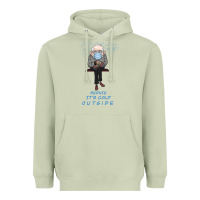 Matcha Bernie it's Cold Outside Heavyweight Hoodie - Bettercallsaul