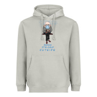 Moon Dust Bernie it's Cold Outside Heavyweight Hoodie - Bettercallsaul