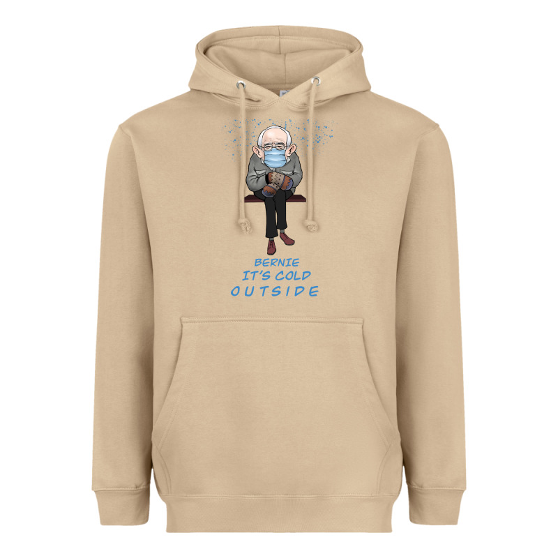 Bernie It's Cold Outside Heavyweight Hoodie by Bettercallsaul | Teevron