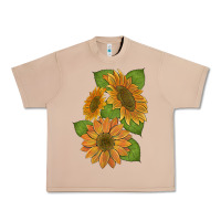 Burro sunflowers Urban Heavy Tee - Artiststas