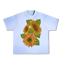 Grape Ice sunflowers Urban Heavy Tee - Artiststas