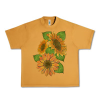Peanut Butter sunflowers Urban Heavy Tee - Artiststas