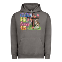 Pigment Tornado Oh how he loves us Easter Day Urban Hoodie - CowGirlArtShop